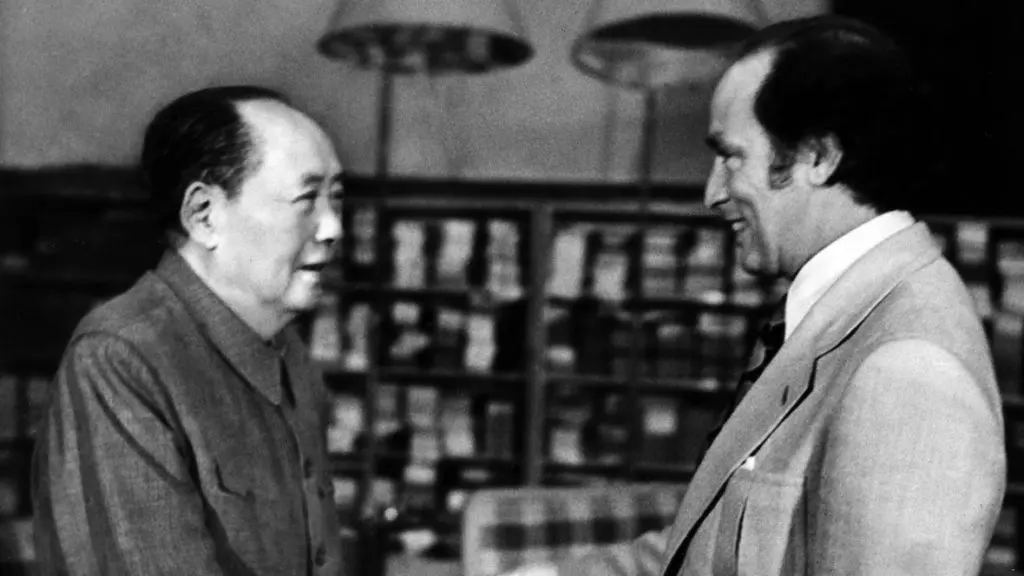 Pierre Trudeau and Mao Tse-Tung