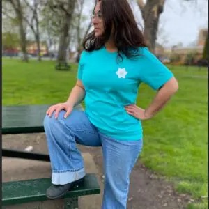 Dogwood 3Ds Tee - Teal