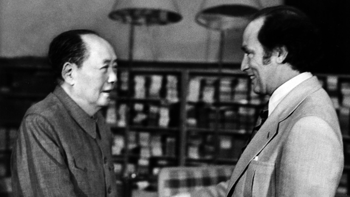 Pierre Trudeau and Mao Tse-Tung