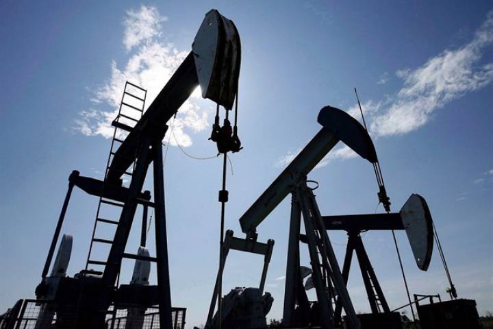 Oil sands rigs in Alberta