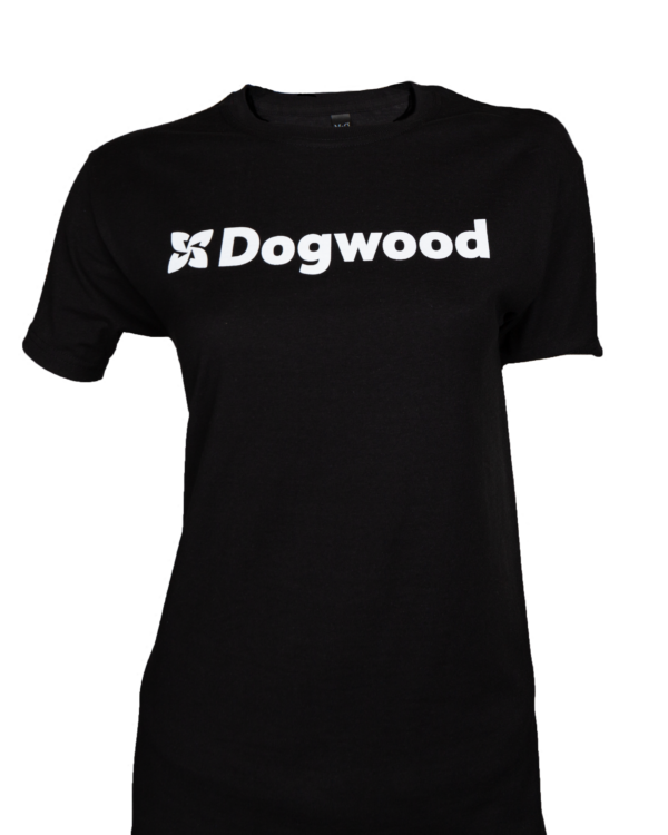 SALE - Dogwood Logo T-Shirt — Black - Image 7