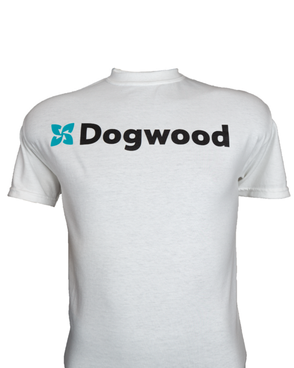 SALE - Dogwood Logo T-Shirt — White - Image 2
