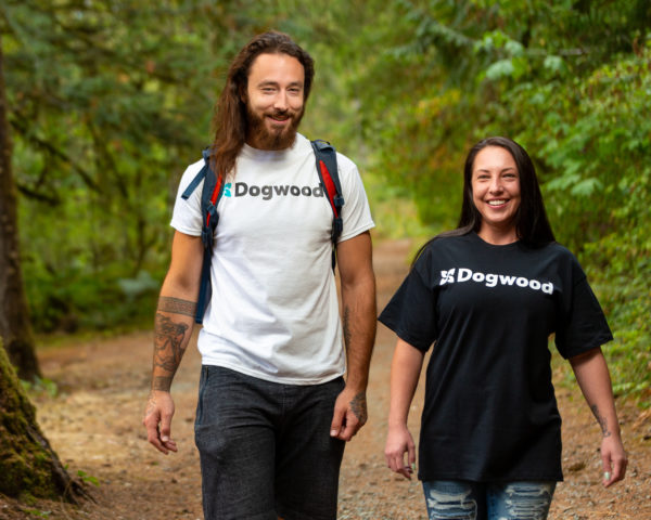 SALE - Dogwood Logo T-Shirt — White - Image 4