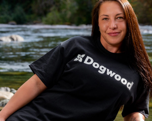 SALE - Dogwood Logo T-Shirt — Black - Image 2